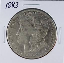 1883 Morgan Silver Dollar VF
