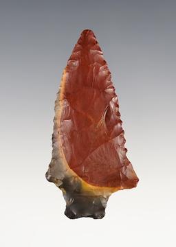 2 9/16" Pickwick made from highly colorful and sought-after Horse Creek Chert.