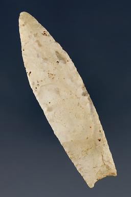 5 1/8" Sedalia made from Burlington Chert. Found in Pettis Co., Missouri. Jackson COA.