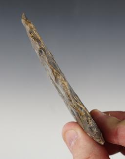 3 11/16" Paleo Blade found in Hardy, Arkansas by Henry Hudson Norman Jr. in the 1930's.
