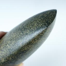 Exceptional 8 3/4" highly polished Hardstone Adena Celt - Ohio. Ex. Jim Johnston, Dave Rowlands.