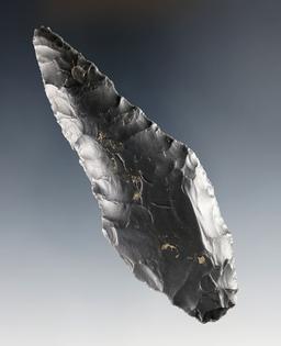 3 11/16" Wahmuza Knife made from Dacite. Found around Warner Valley, Lake Co., Oregon.