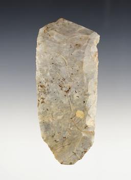 Fine 4 1/4" Paleo Uniface Blade found near Williamsport, Pickaway Co., Ohio. Ex. Jack Hooks.