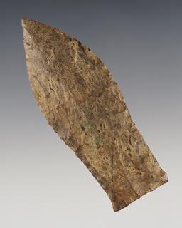Classic 3 9/16" Copena that is well made from Dover Chert. Found in Benton, Tennessee. COA.