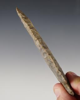 4" Meadowood made from Coshocton Flint. Found in Wabash Co., Indiana.