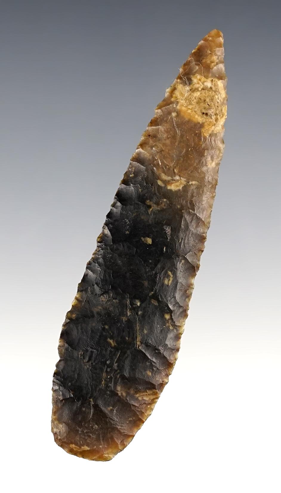 Well flaked 3 3/16" Lerma Blade found in Lincoln Co., Colorado.