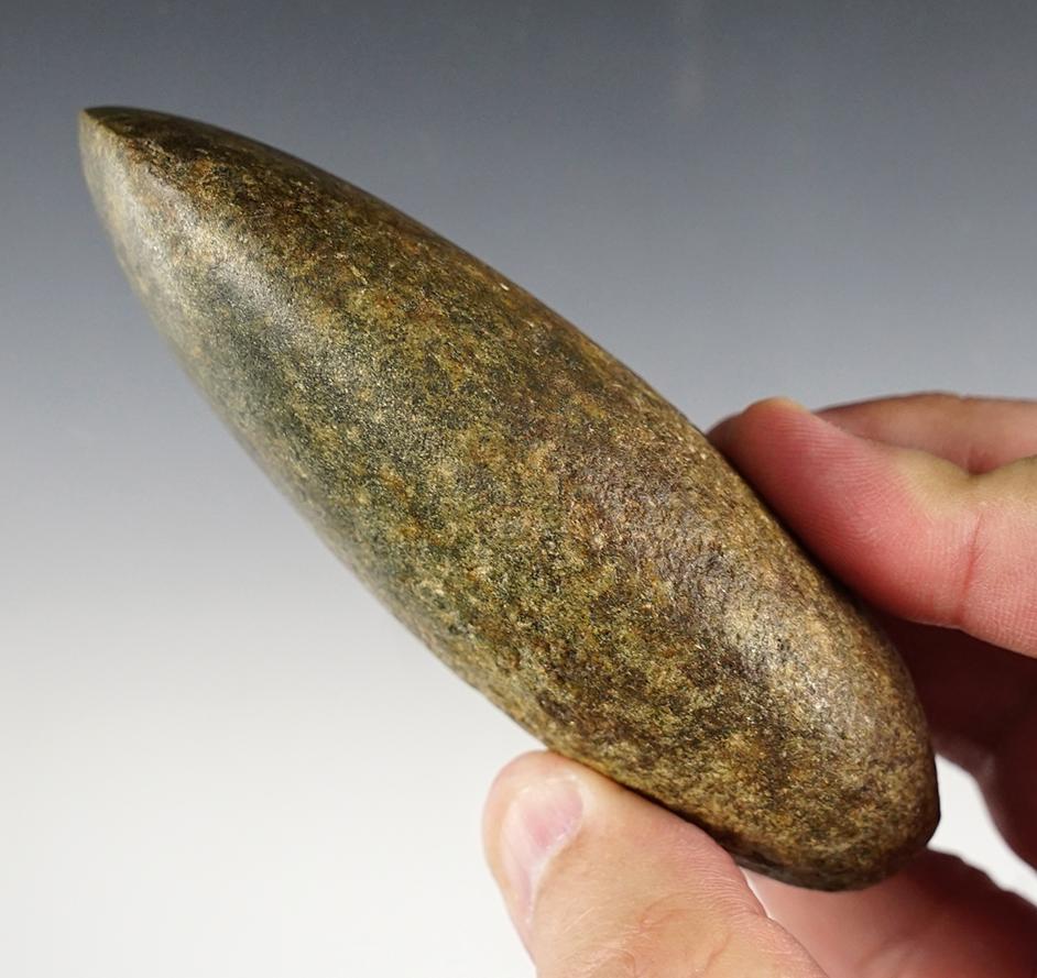 4 1/4" Celt found in White Co., Illinois by Arthur McGhee.