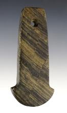 3 11/16" Slate Anchor Pendant made from well patinatewith Faulted Slate. Excellent condition.