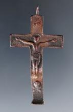 1 1/16" Jesuit Medal recovered at the White Springs Site in Geneva, New York.