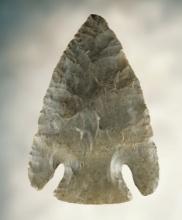 Beveled 2 5/8" Tennessee Lost Lake made from Hornstone. Ex. Jim Goodge, Don Schroyer. COA.