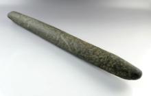 23 7/8" Hardstone Roller Pestle recovered in Connecticut. Purchased from the Holyoak Museum.