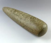 11 7/8" Hardstone Roller Pestle/Pounder recovered in Washington Co., Ohio. Extra shipping..