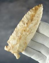 4 3/16" Graham Cave in found in St. Charles Co., Missouri. Rogers COA. Ex. Jim Crawford.