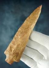 5 1/2" Buffalo River Chert Pickwick, found in Tennessee. Ex. Al Kennedy, Jim Crawford. COA.