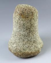 4 1/4" Bell Pestle that is well patinated found in Ohio.