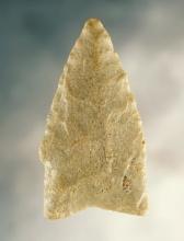 1 11/16" Scottsbluff found near the Arkansas River in north central Oklahoma.