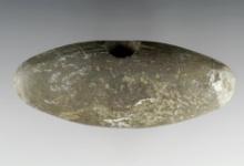 4" Bannerstone found in Darke Co., Ohio. Ex. Bill Brown.