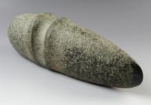 12 1/2" Hohokam 3/4 Groove Axe. This is the largest example we have seen!