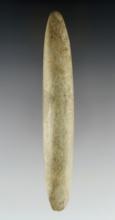 Rare! 5 1/2" Highly polished Pre-Columbian Taino Culture Double Bit Hardstone Chisel/ Celt.