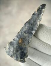 3 1/4" Meadowood made from Coshocton Flint. Found in Seneca Co., Ohio. Ex. Mark Seeley.