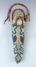 Late 1800's Plateau 14 3/4" long x 3 3/8" wide Cradle Board Model. From the Washington state area.