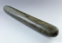 Highly polished 14 1/2" Roller Pestle found in Fulton Co., Illinois.