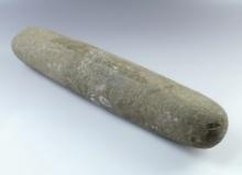 15 1/4" Stone Roller Pestle found in Indiana. *Extra shipping applies due to size/weight.