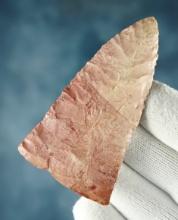 3" Paleo Knife found in Guntown, Mississippi by J. Keith on 12-07-2003. COA's. Ex. J. Crawford.