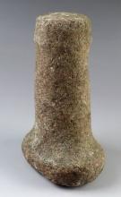 5 1/4" Quartz Knob Top Bell Pestle found by Arthur Stoltz in the 1920's in Miami Co., Ohio.