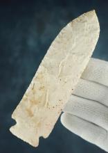5 3/8" Stilwell made from Burlington Chert. Found in Gasconade Co., Missouri. Ex. Don McKinnis.