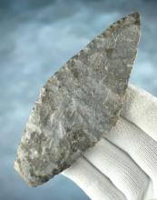 5" Harahey Four Bevel Knife, which was found in Page Co., Iowa. 3 COA's. Ex.  Jim Crawford.