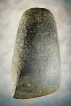 Fine 4 3/8" Ohio Celt made from deeply patinated Hardstone with a good bit.