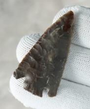 1 13/16" Quilomene Bar made from Jasper. Found in Klickitat Co., Washington. Ex. C. Mitchell.