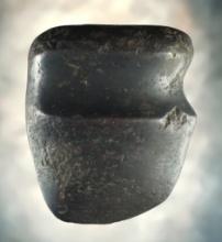 3 5/8" Full Groove Ohio Axe made from Hematite. Damaged and repaired in ancient times.