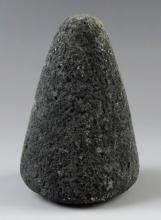 Conical 3" tall grinding Pestle found near the Columbia River. In excellent condition.