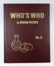 Hardcover Book: "Who's Who in Indian Relics" No. 2, 3rd printing from 1989.