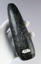 6 11/16"  Pestle made from Serpentine. Found near Vantage, Washington by Ed Stevens.