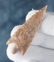 High-grade 2 3/16" Neolithic Point with excellent workmanship. Found in Africa. High quality!