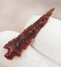 Attractive 1 7/16" Rose Springs made from Agate. Found by George and Beth Miller, California.