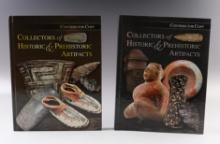 Pair of Hardcover Books: "Collectors of Historic and Prehistoric Artifacts" Vol. 1 & 2 by Ballinger.