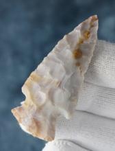 2 1/2" Hopewell made from beautiful Flint Ridge Flint. Found in Ohio.