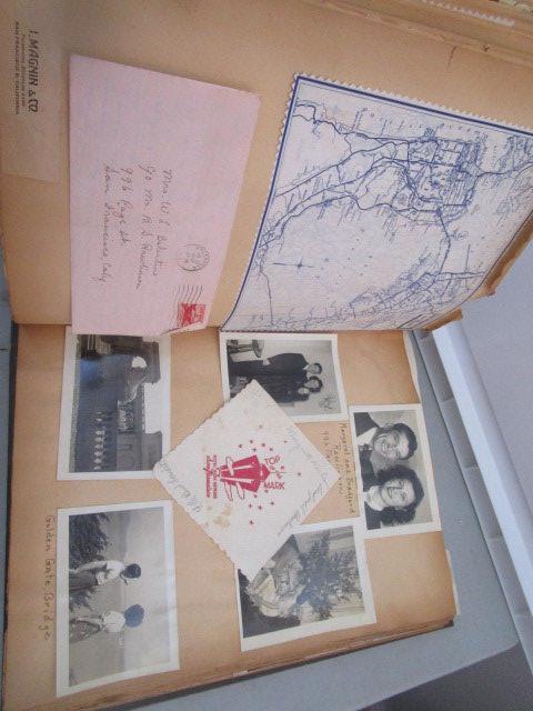 Scrapbook from the 1940s