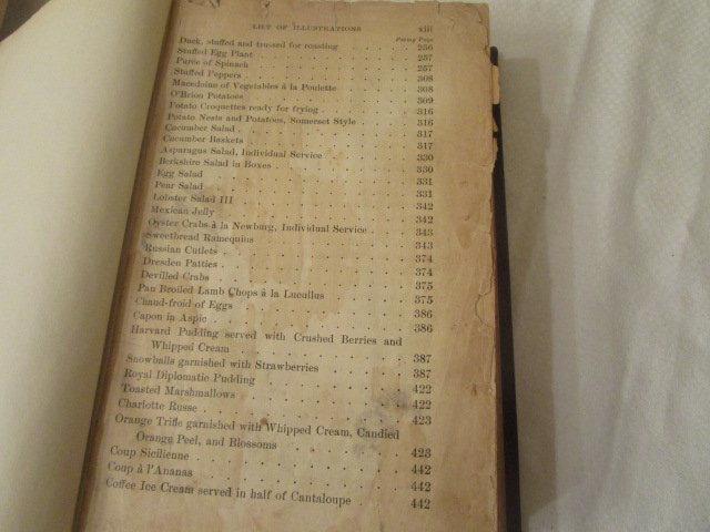 Old Boston Cooking School Cook Book