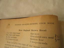 Old Boston Cooking School Cook Book