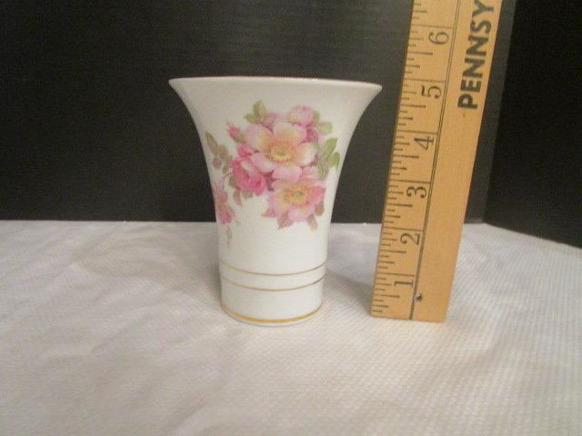 Schumann Germany Vase and Plates, Small Compote and Dish