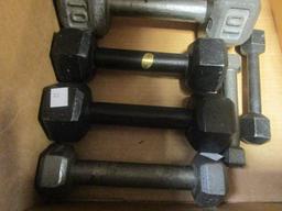 10lb., 5lb., 3lb. and 1lb. Free Weights