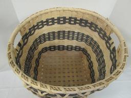 Large Basket with Open Handles