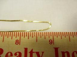 Two 14K Gold Chains