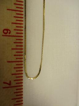 Two 14K Gold Chains