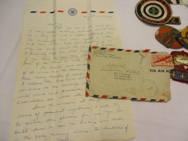 Eclectic Articles of Interest-Gold Stamp Replica First Day of Issue, Patches,